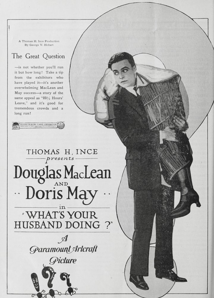 What's Your Husband Doing? (1920) Poster