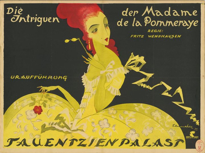 Die Intrigen Der Madame De La Pommeraye (1922) Poster