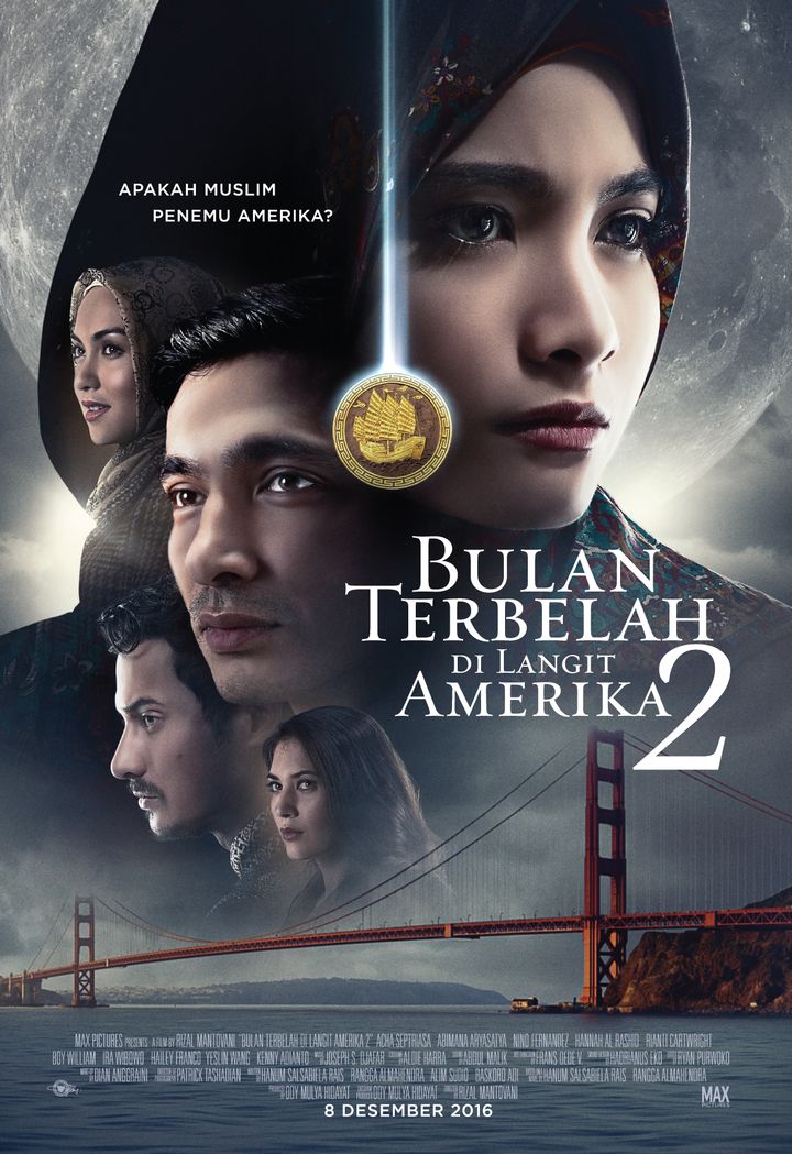 Bulan Terbelah Di Langit Amerika 2 (2016) Poster