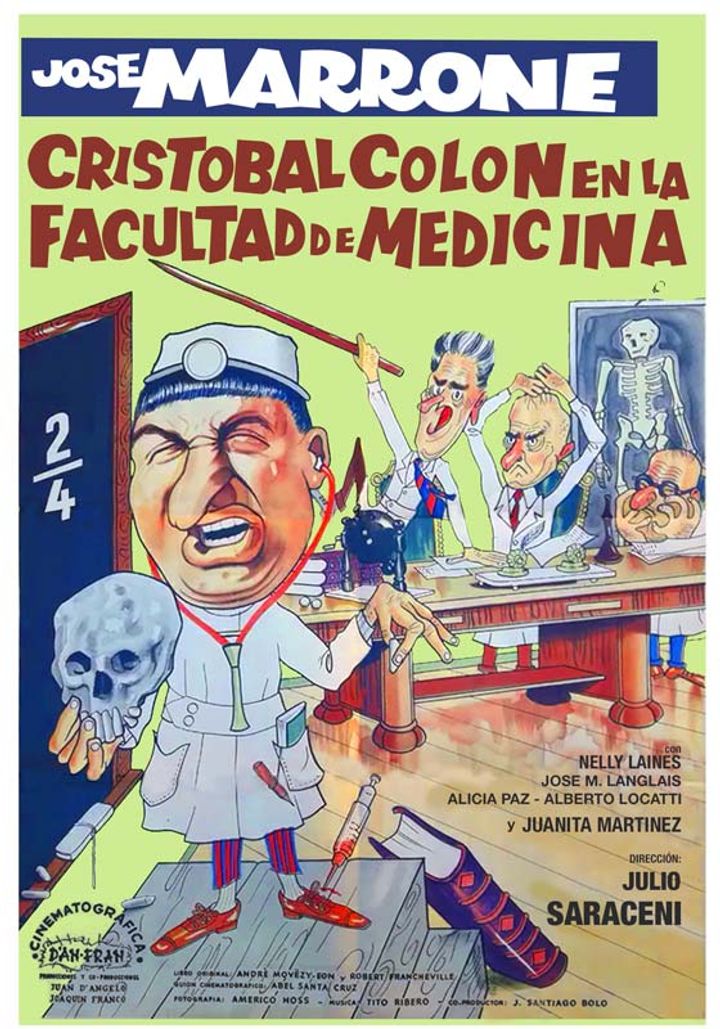 Cristóbal Colón En La Facultad De Medicina (1962) Poster