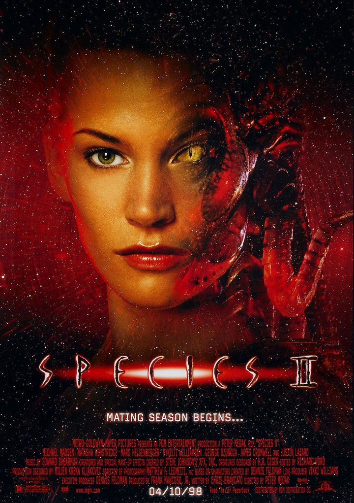 Species Ii (1998) Poster