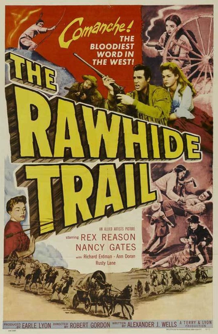 The Rawhide Trail (1958) Poster