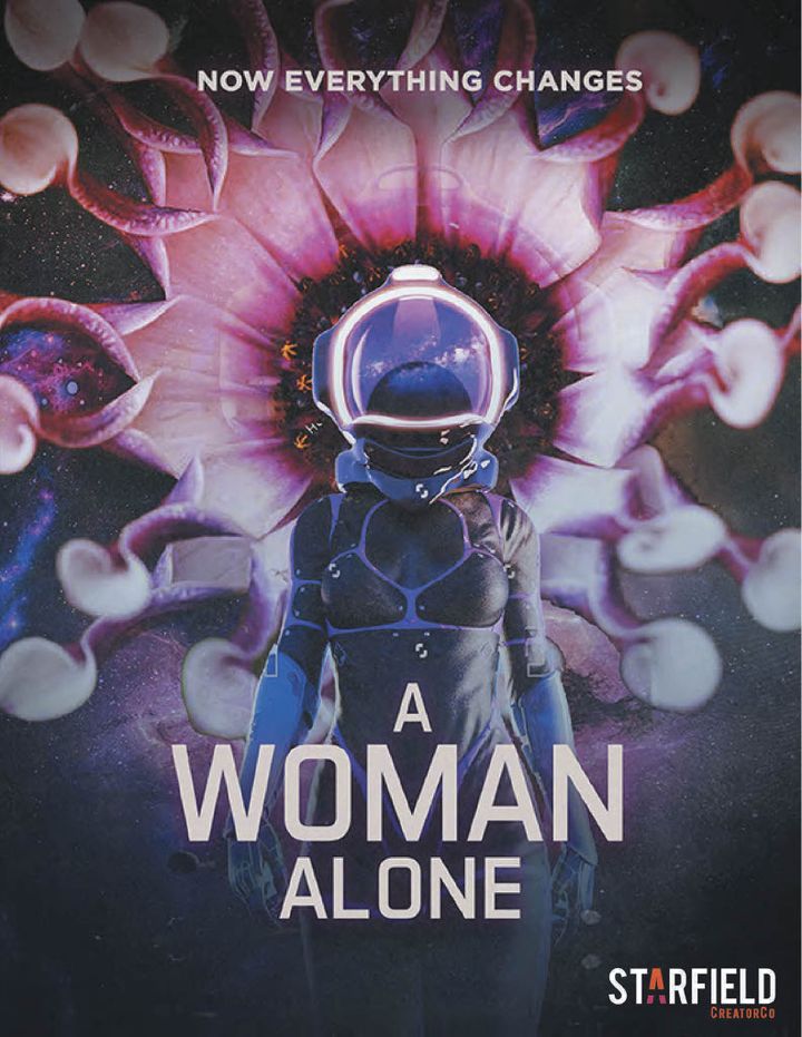 Woman Alone Poster