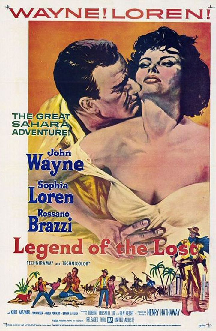 Legend Of The Lost (1957) Poster