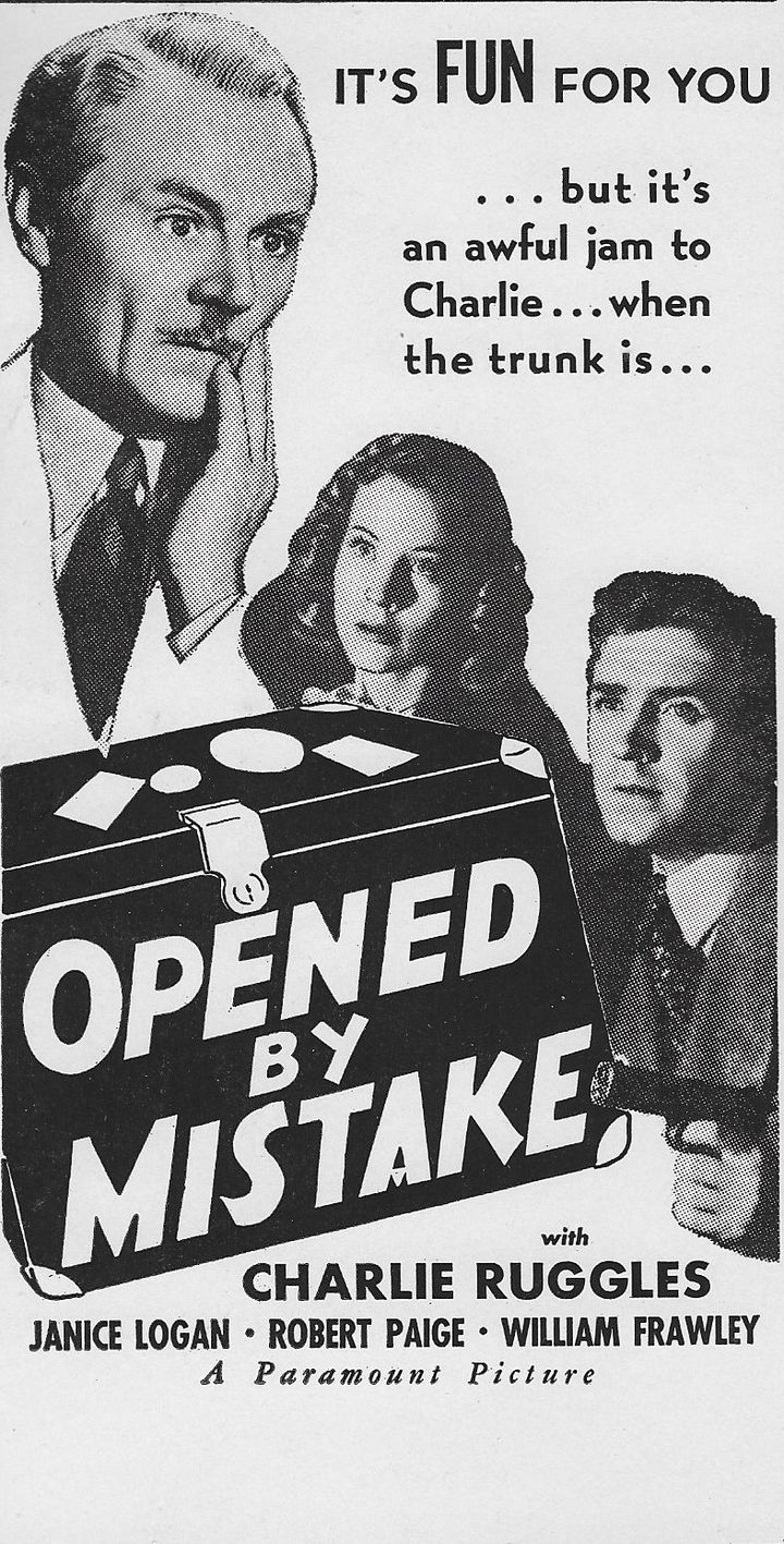 Opened By Mistake (1940) Poster