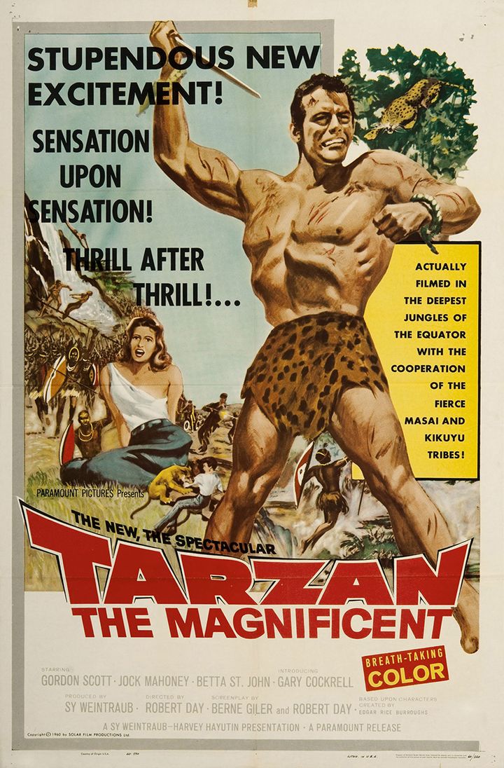 Tarzan The Magnificent (1960) Poster