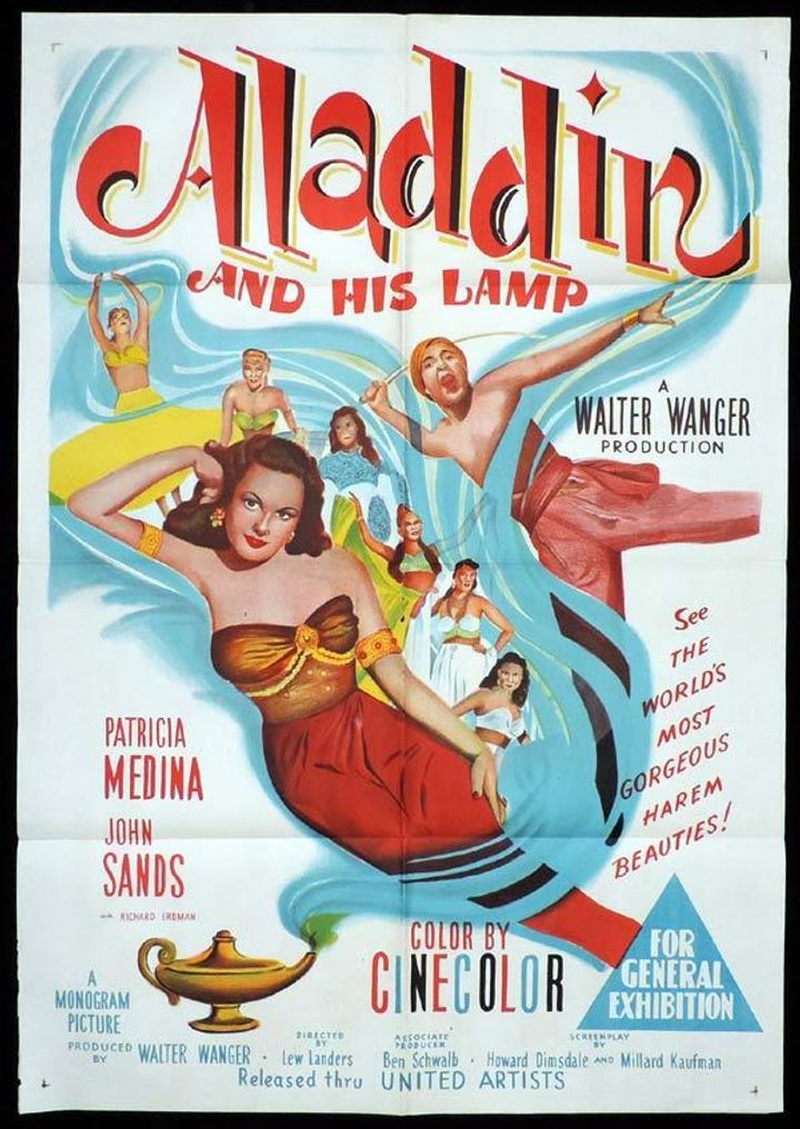 Aladdin And His Lamp (1952) Poster