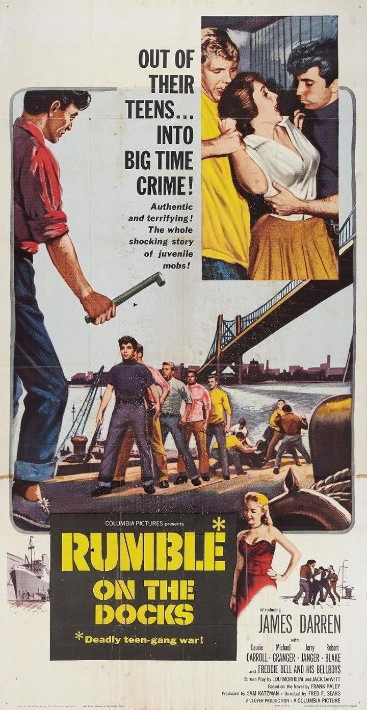 Rumble On The Docks (1956) Poster