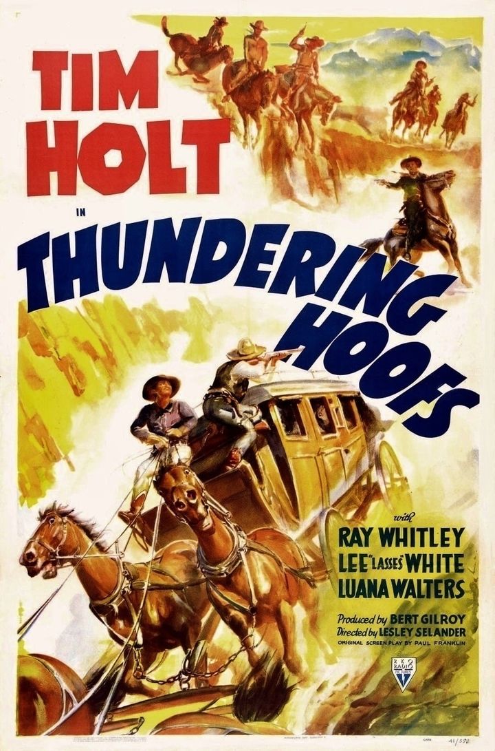 Thundering Hoofs (1942) Poster