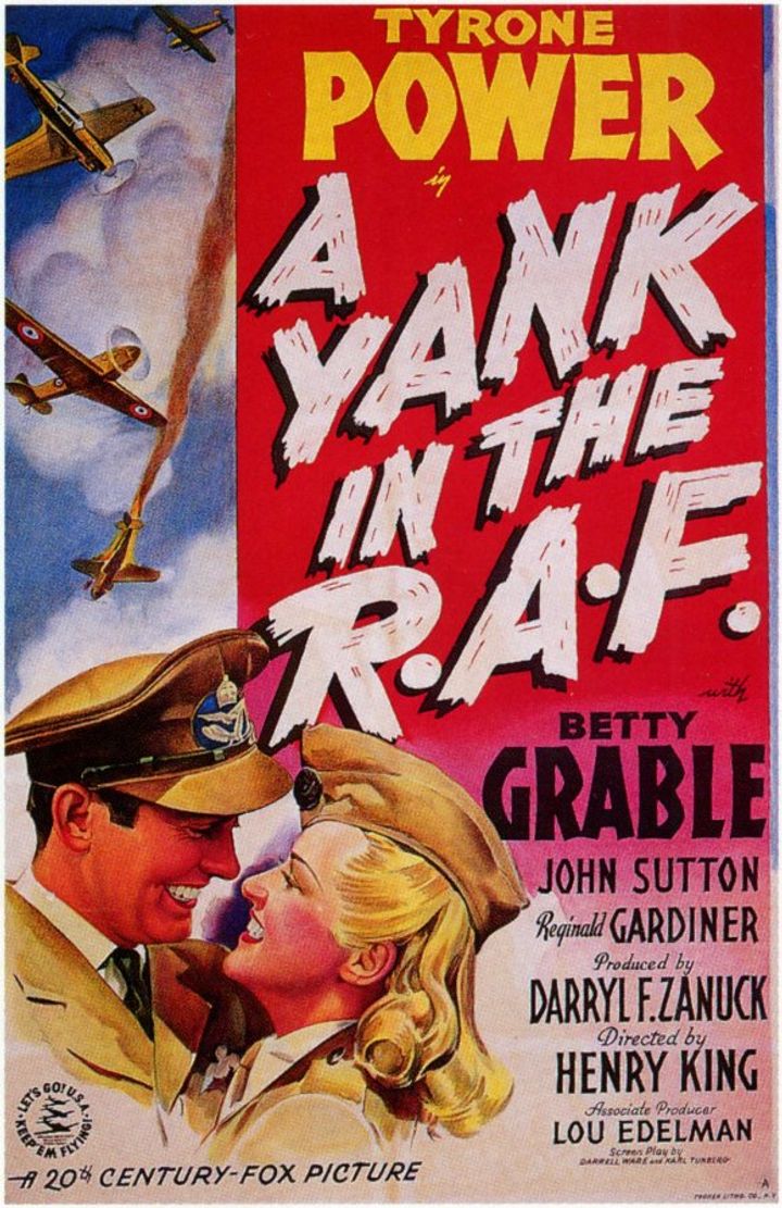 A Yank In The R.a.f. (1941) Poster