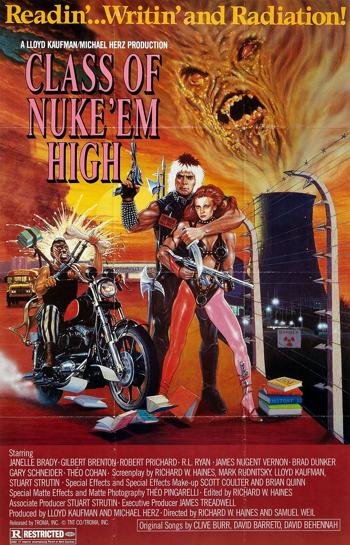 Class Of Nuke 'em High (1986) Poster