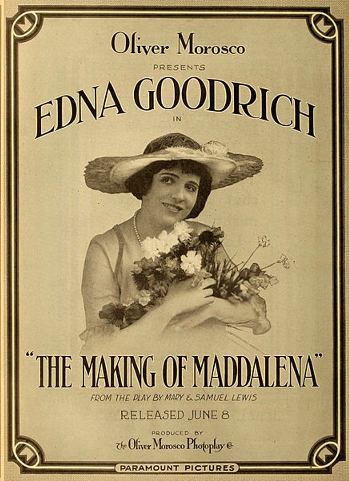 The Making Of Maddalena (1916) Poster