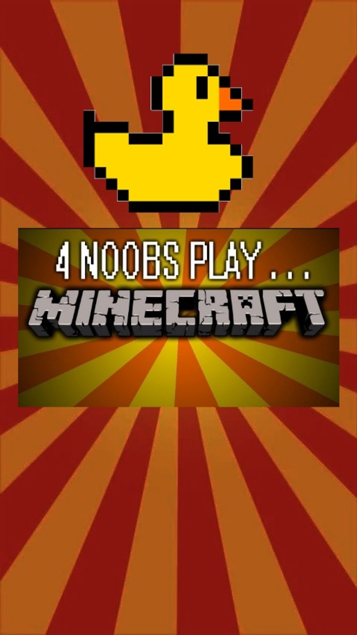 Official Duck Studios: 4 Noobs Play Minecraft (tekkit) (2012) Poster