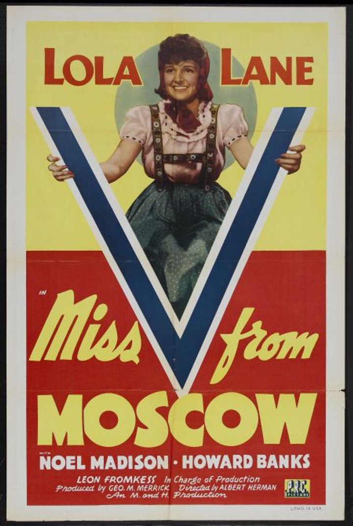 Miss V From Moscow (1942) Poster