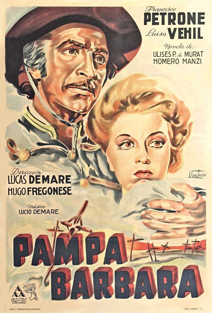 Pampa Bárbara (1945) Poster