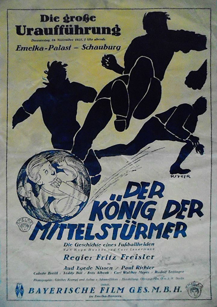 Der König Der Mittelstürmer (1927) Poster