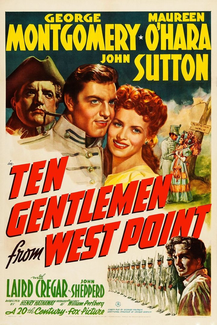 Ten Gentlemen From West Point (1942) Poster