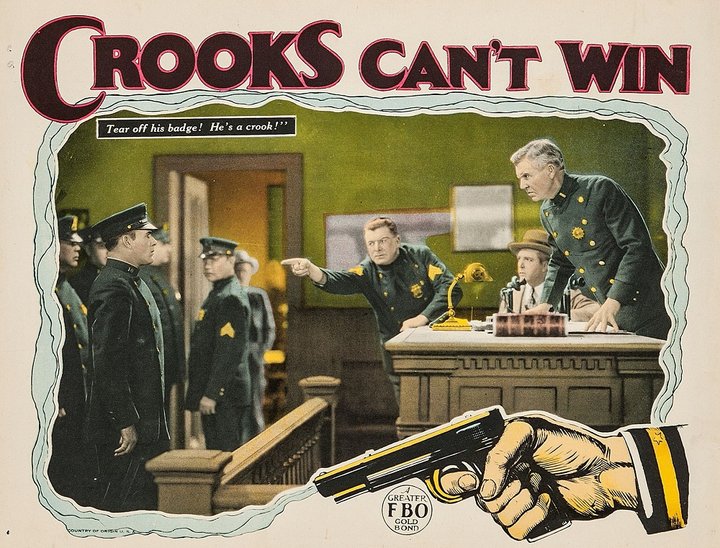 Crooks Can't Win (1928) Poster