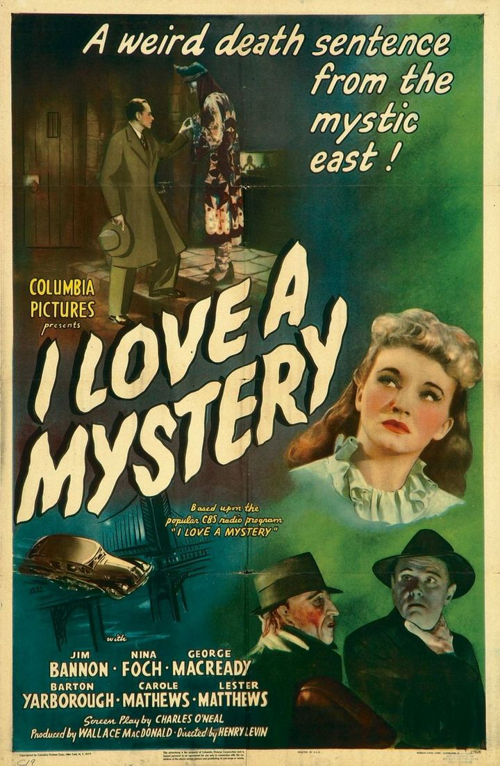 I Love A Mystery (1945) Poster