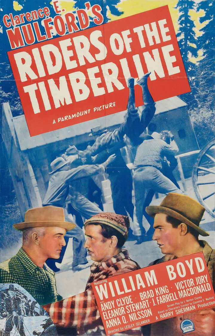 Riders Of The Timberline (1941) Poster