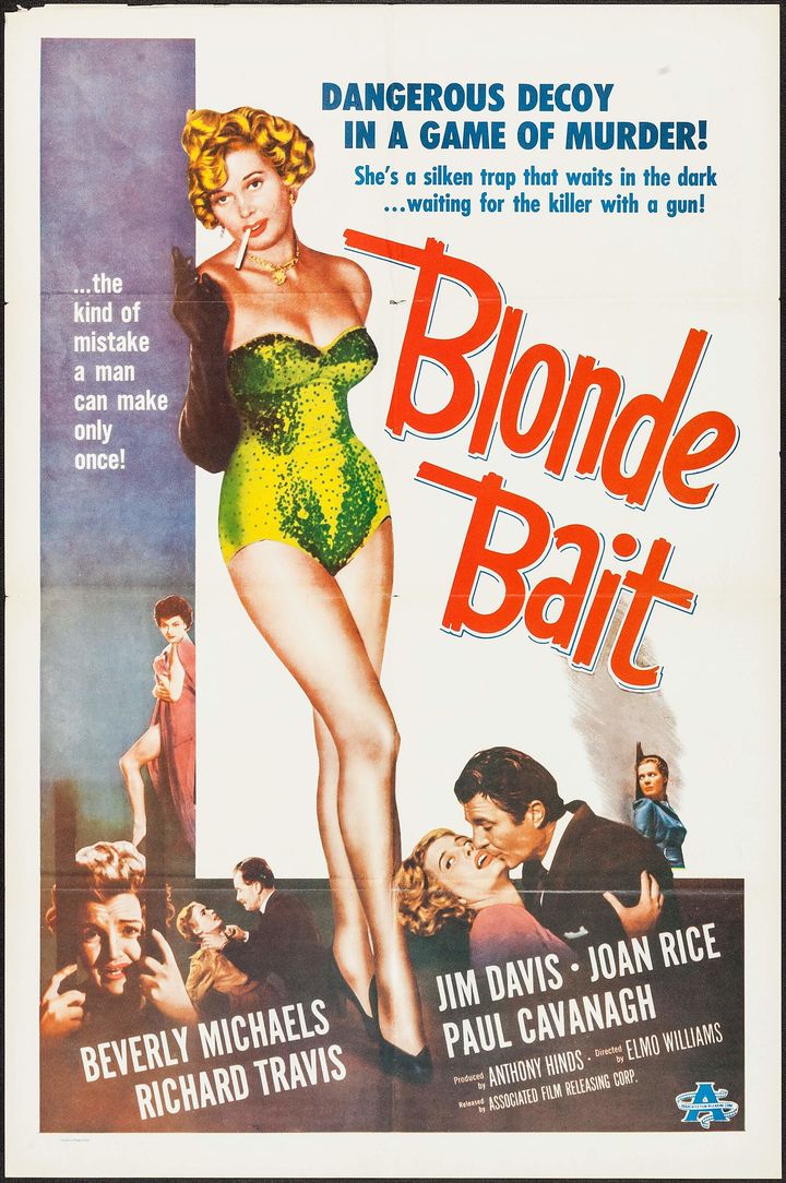 Blonde Bait (1956) Poster