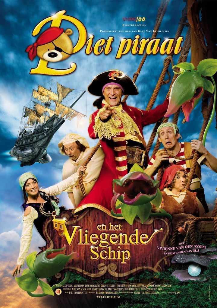 Piet Piraat En Het Vliegende Schip (2006) Poster