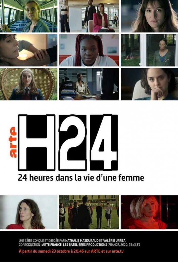 H24, 24 H De La Vie D'une Femme (2021) Poster