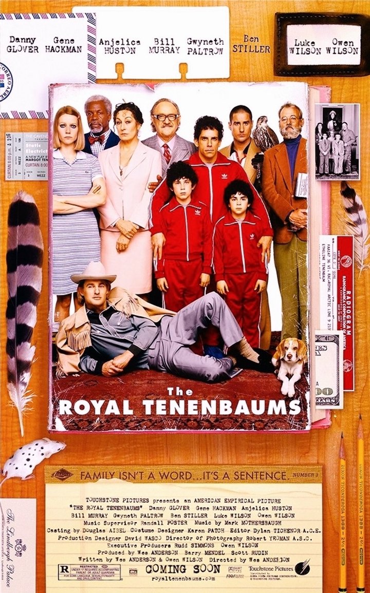 The Royal Tenenbaums (2001) Poster