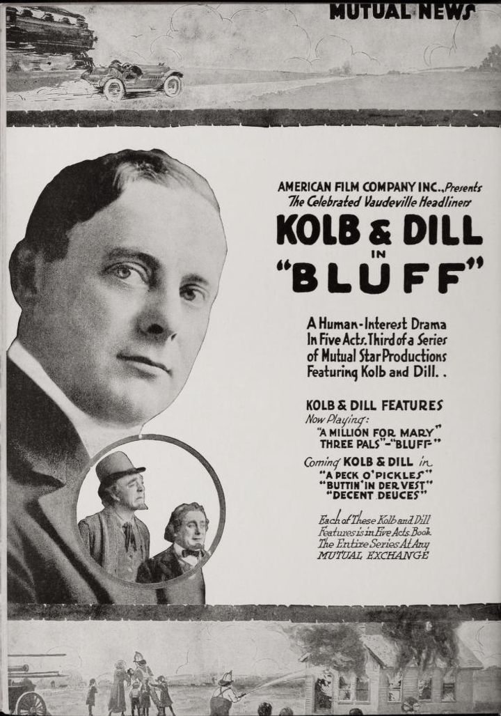 Bluff (1916) Poster