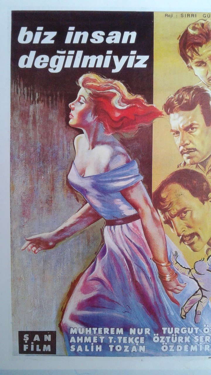 Biz Insan Degil Miyiz? (1962) Poster