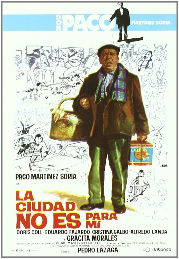 La Ciudad No Es Para Mí (1966) Poster