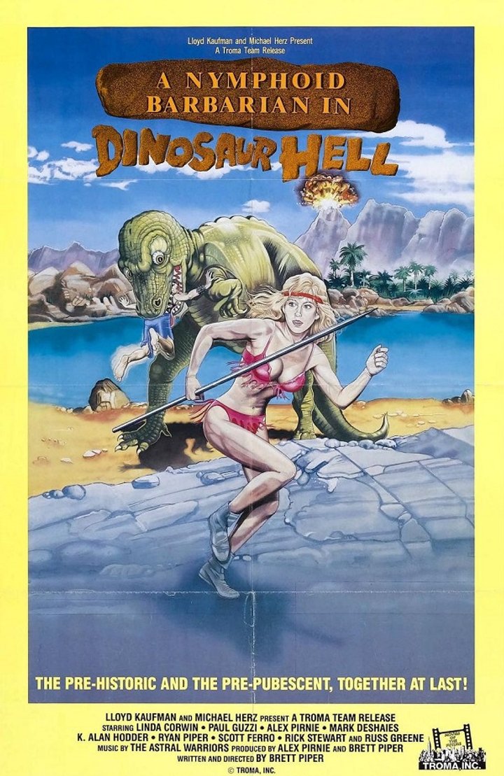 A Nymphoid Barbarian In Dinosaur Hell (1990) Poster