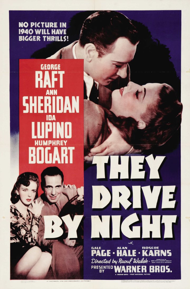 They Drive By Night (1940) Poster