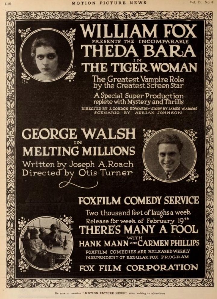 The Tiger Woman (1917) Poster