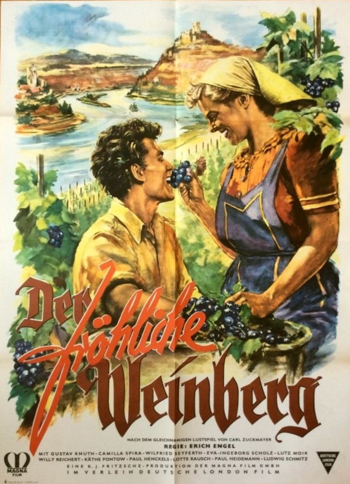 Der Fröhliche Weinberg (1952) Poster