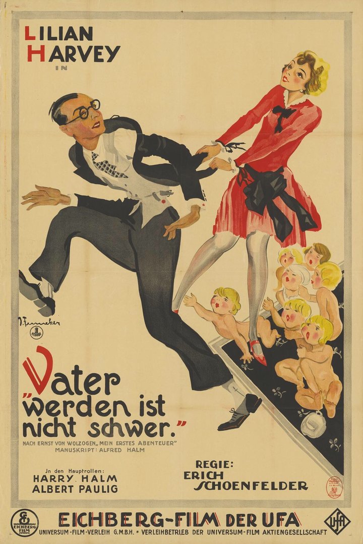 Vater Werden Ist Nicht Schwer... (1926) Poster