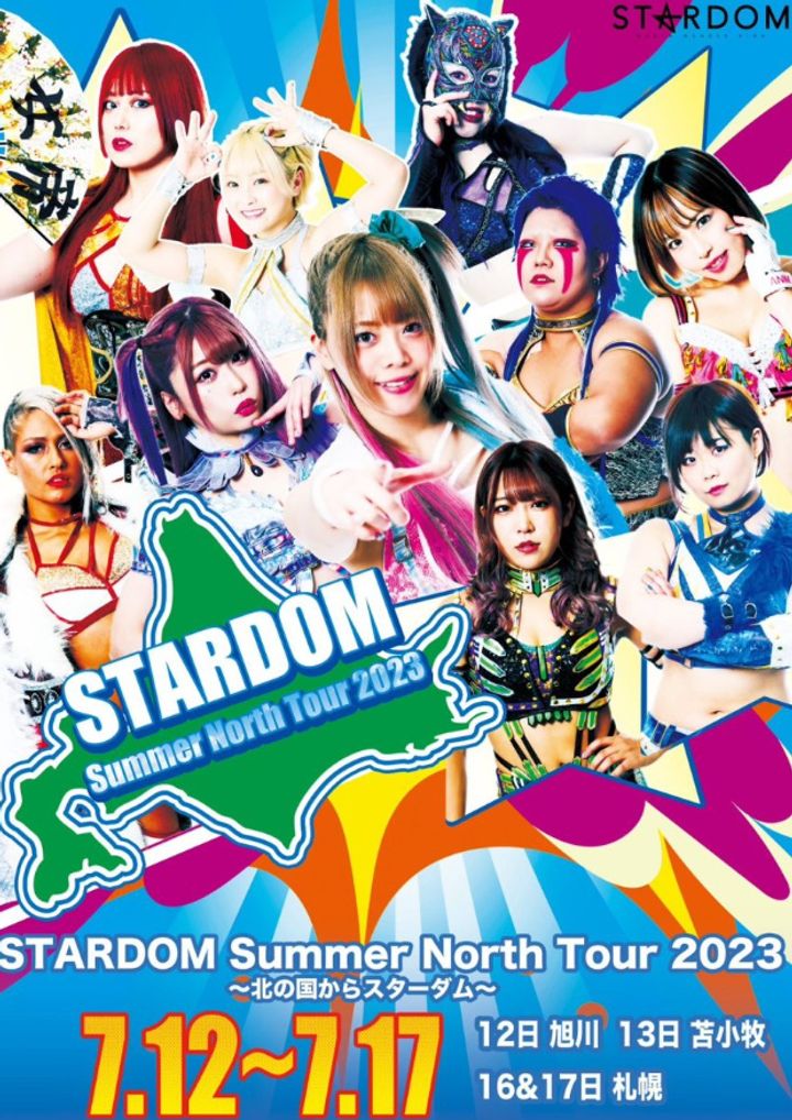 Stardom Summer North Tour (2023) Poster