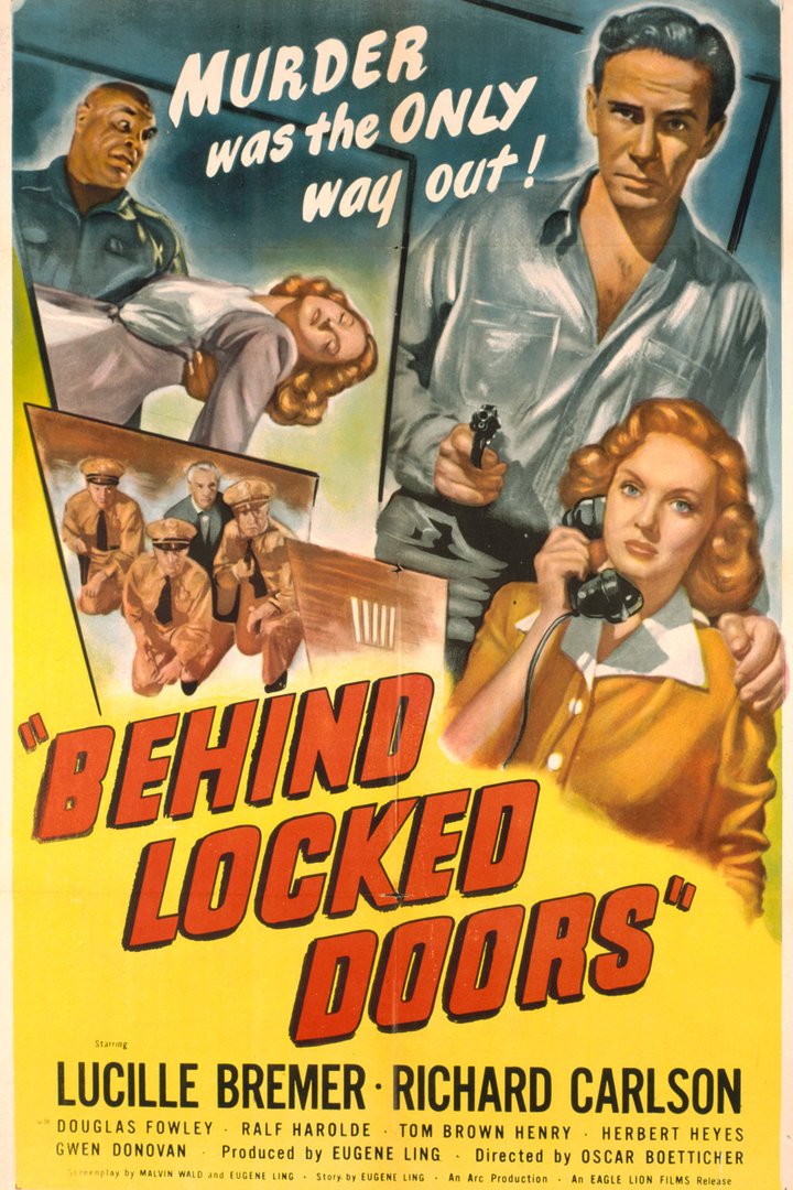 Behind Locked Doors (1948) Poster