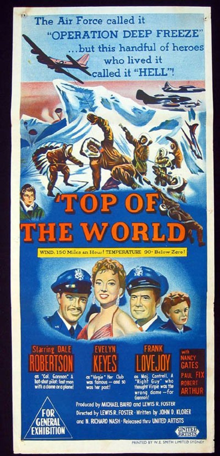 Top Of The World (1955) Poster