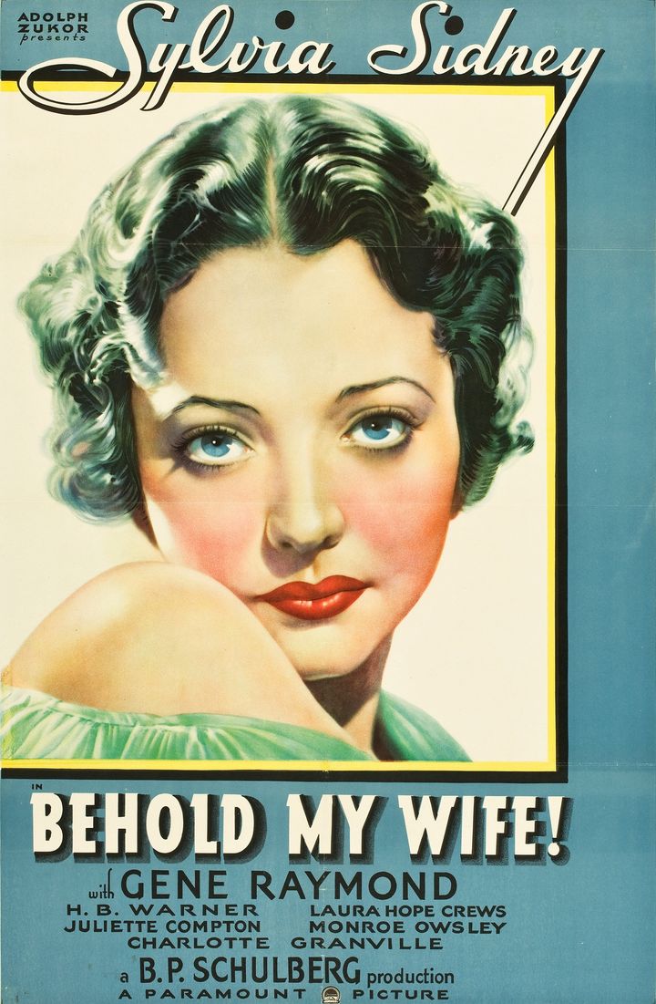 Behold My Wife! (1934) Poster