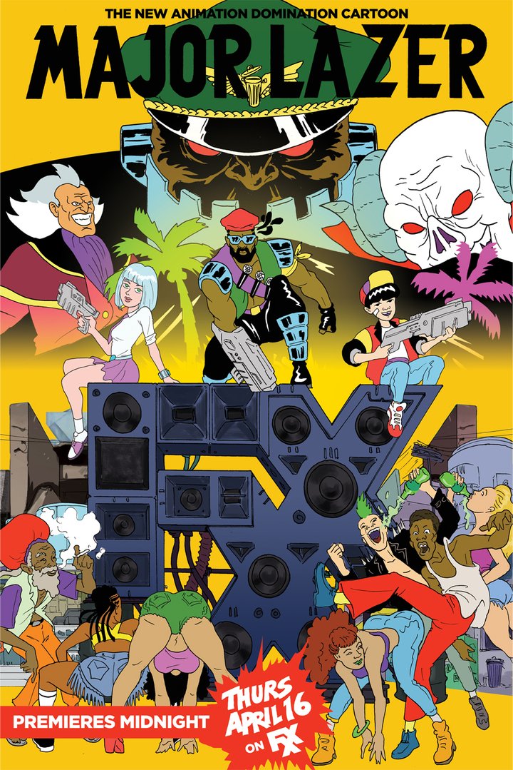 Major Lazer (2014) Poster