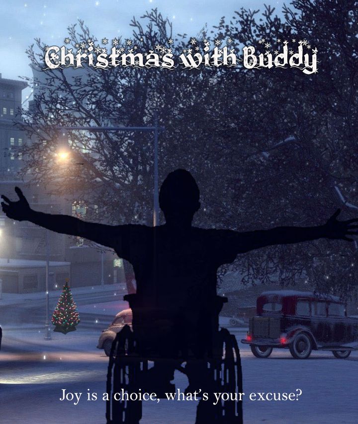 Christmas With Buddy Poster