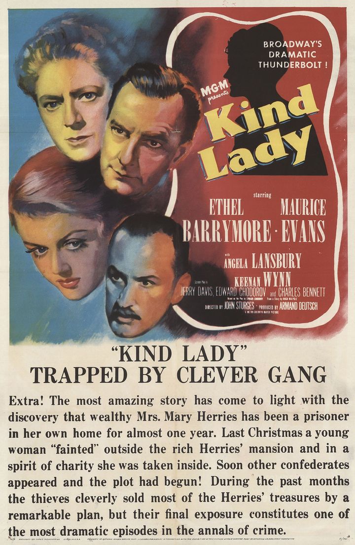 Kind Lady (1951) Poster