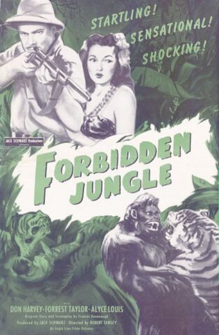 Forbidden Jungle (1950) Poster