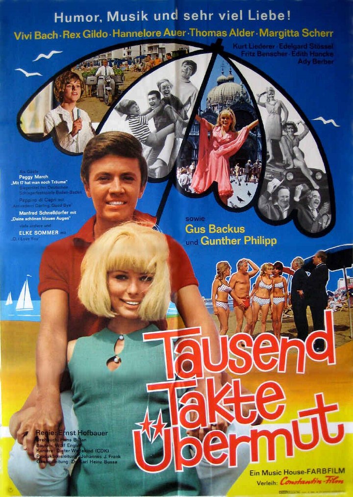 Tausend Takte Übermut (1965) Poster