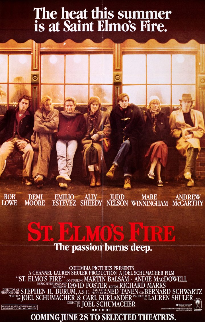 St. Elmo's Fire (1985) Poster