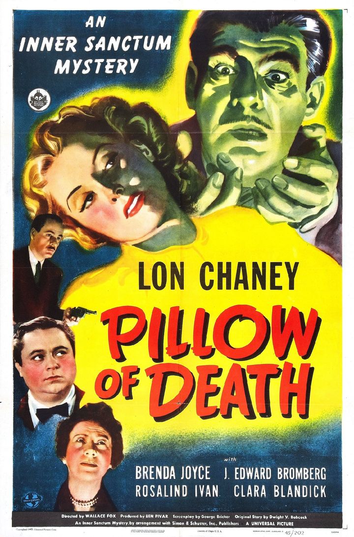 Pillow Of Death (1945) Poster