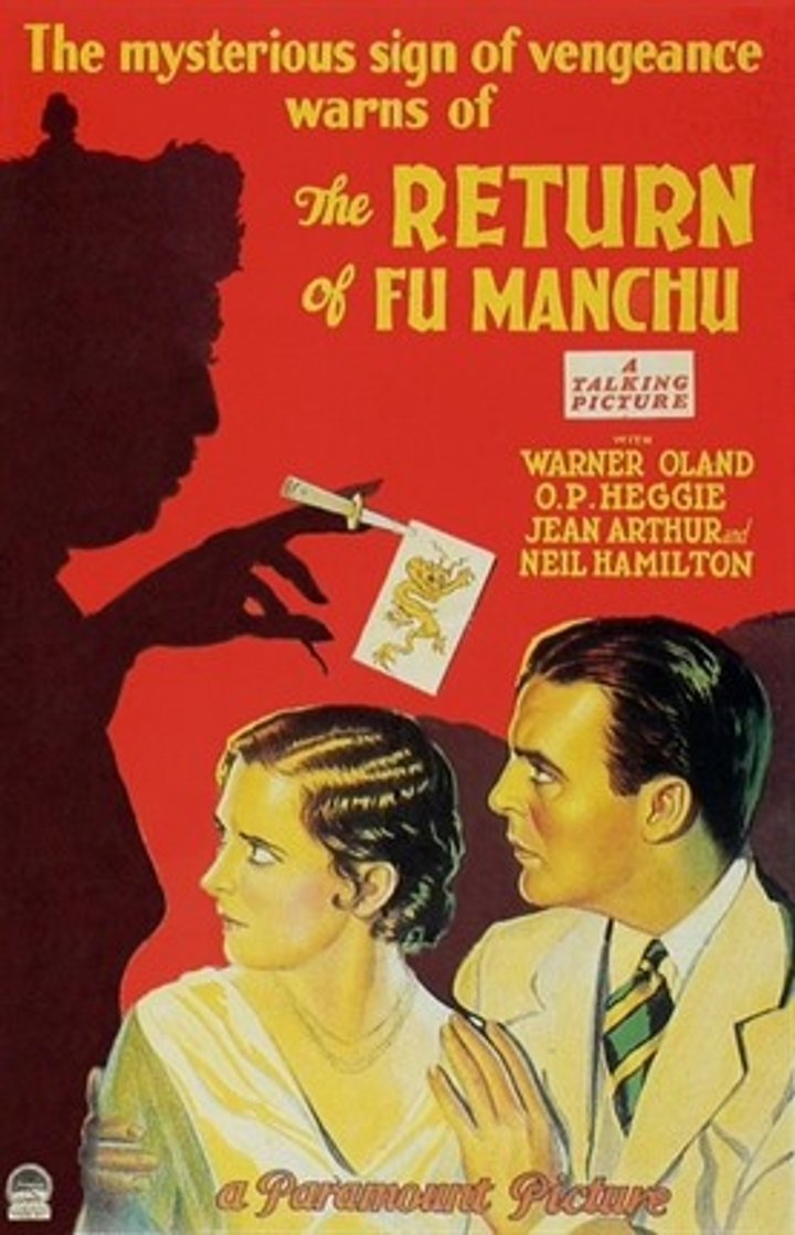 The Return Of Dr. Fu Manchu (1930) Poster