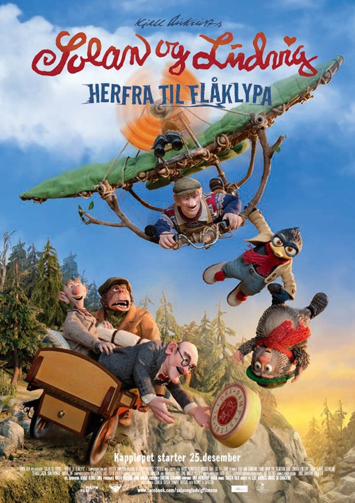 Solan Og Ludvig: Herfra Til Flåklypa (2015) Poster