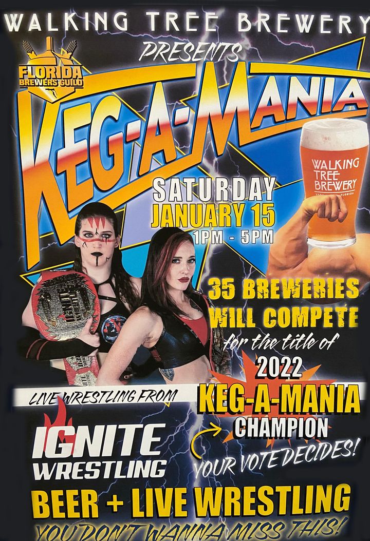 Ignite Wrestling Keg-a-mania: Aron Agony Vs Coach Jim Teecher (2022) Poster